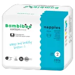 Bambiboo COTTONWEAR disposable nappies with organic cotton
