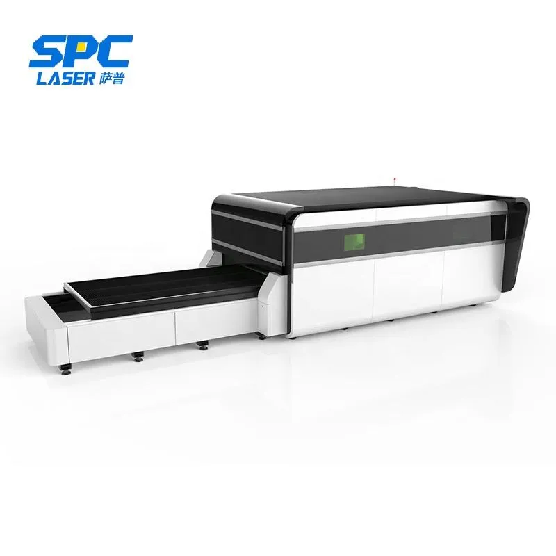 MÁQUINA DE CORTE DE TUBOS A LASER COM MANDÍBULA DIANTEIRA MÓVEL MONTADA LATERALMENTE