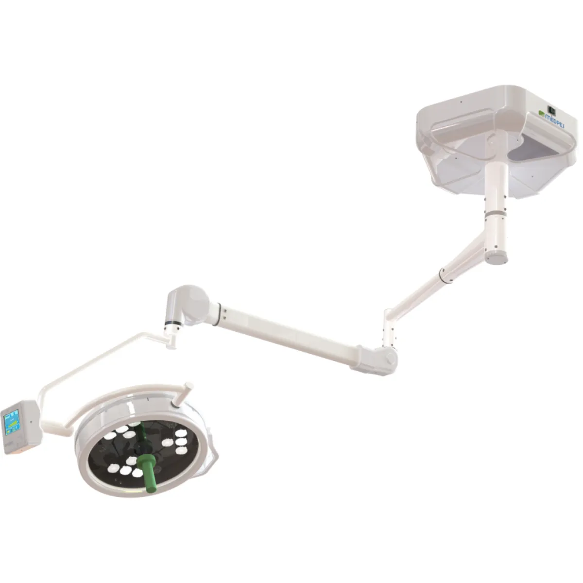 Foco Cirúrgico FL 2000 TLD 12 - 01 braço | Display TFT | 360º