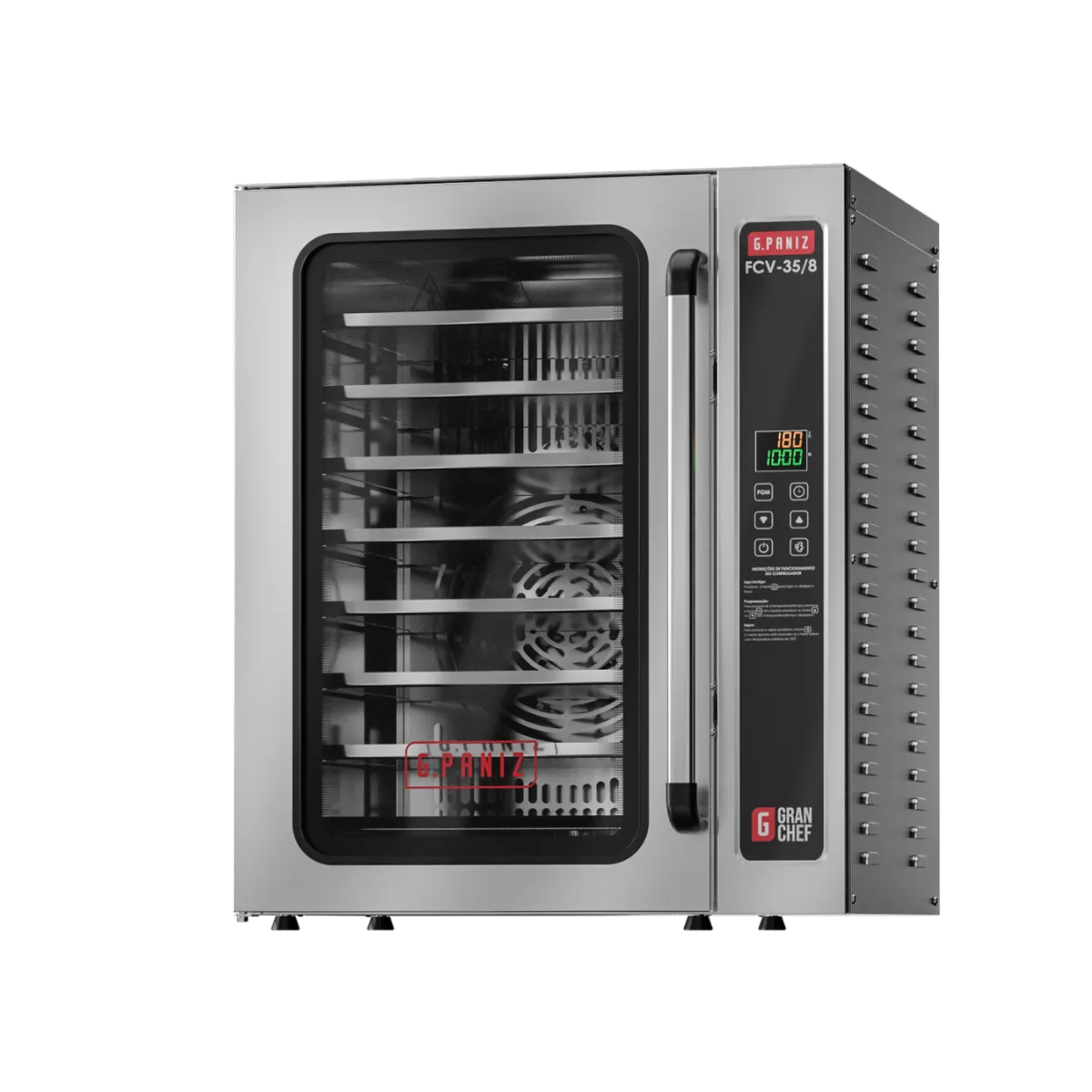 Forno convecção 35x35 Com Vapor | FCV-35/8