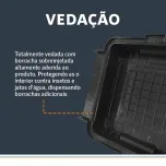 CTO C PLUS - Caixa de Terminação Óptica Para Cordoalha