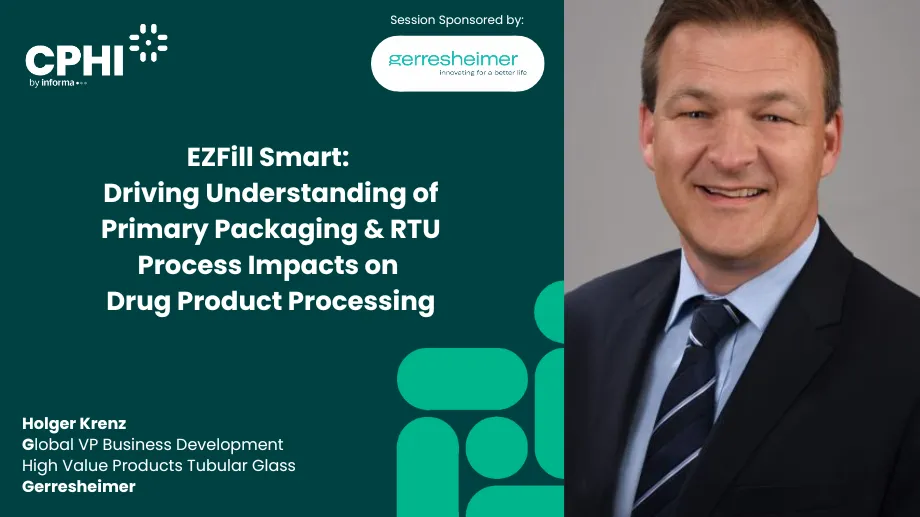 EZFill Smart: Driving Understanding of Primary Packaging and RTU Process Impacts on Drug Product Processing