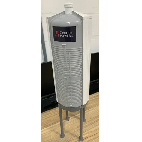 Fermentador cilindro cônico em 3D