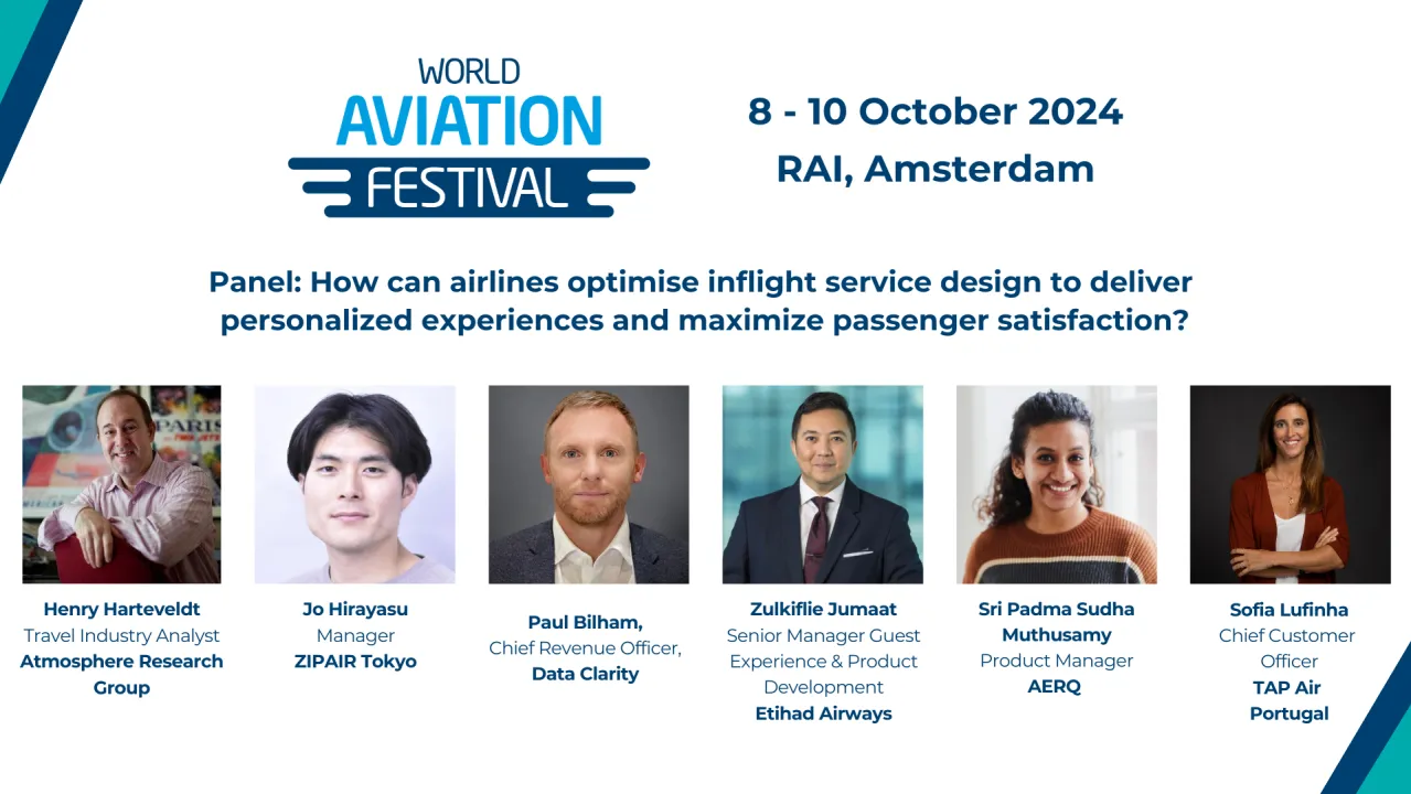 Panel: How can airlines optimise inflight service design to deliver personalized experiences and maximize passenger satisfaction?