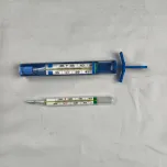 Mercury free thermometer