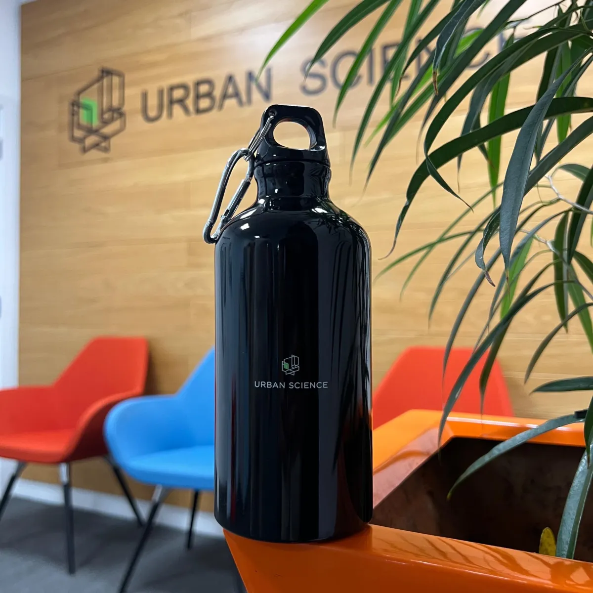 Win a Water bottle with Key ring and Carabiner