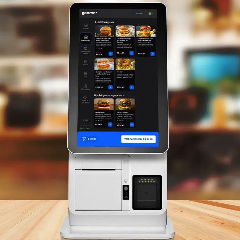 Totem de autoatendimento