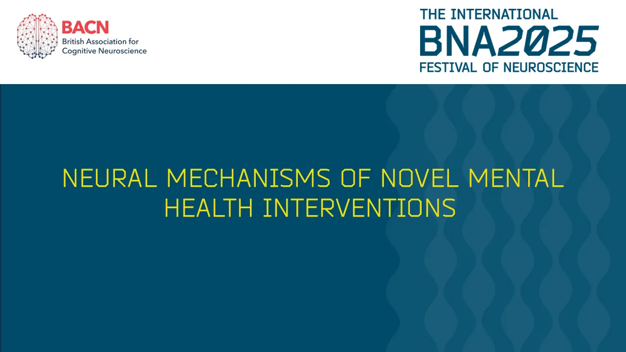 S26: Neural mechanisms of novel mental health interventions
