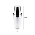 Coqueteleira Boston 840ml E Mini Tin 540ml Aço Inox Weck