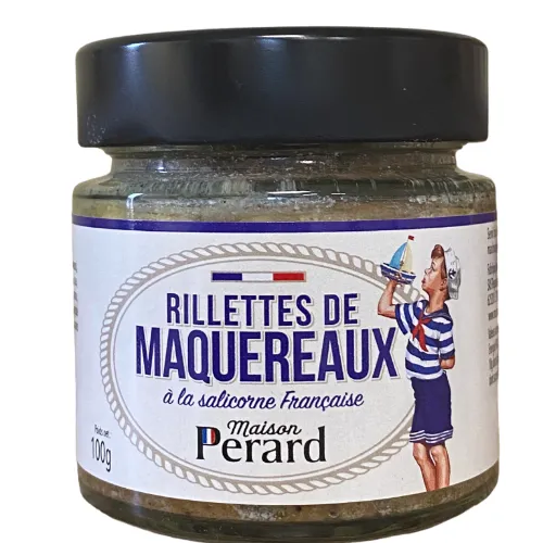 Rillette de maquereaux à la salicorne Française