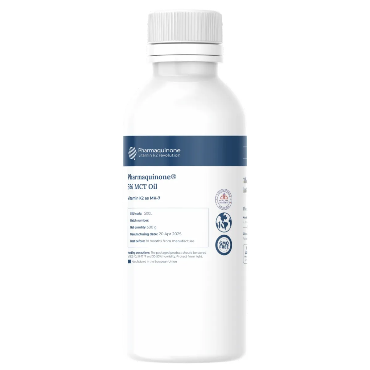 Pharmaquinone® 5% MCT Oil Vitamin K2 as MK-7