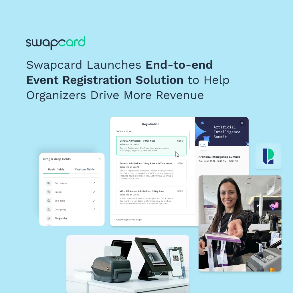 Swapcard Launches End-to-end Event Registration Solution to Help Organizers Drive More Revenue