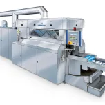 Linha de fabricação de wafer plano e oco.