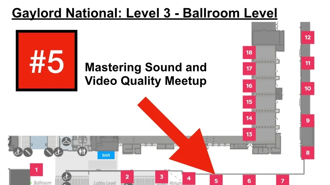 Mastering Sound and Video Quality Meetup