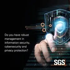 Develop and deploy information security and cybersecurity measures with SGS digital expertise