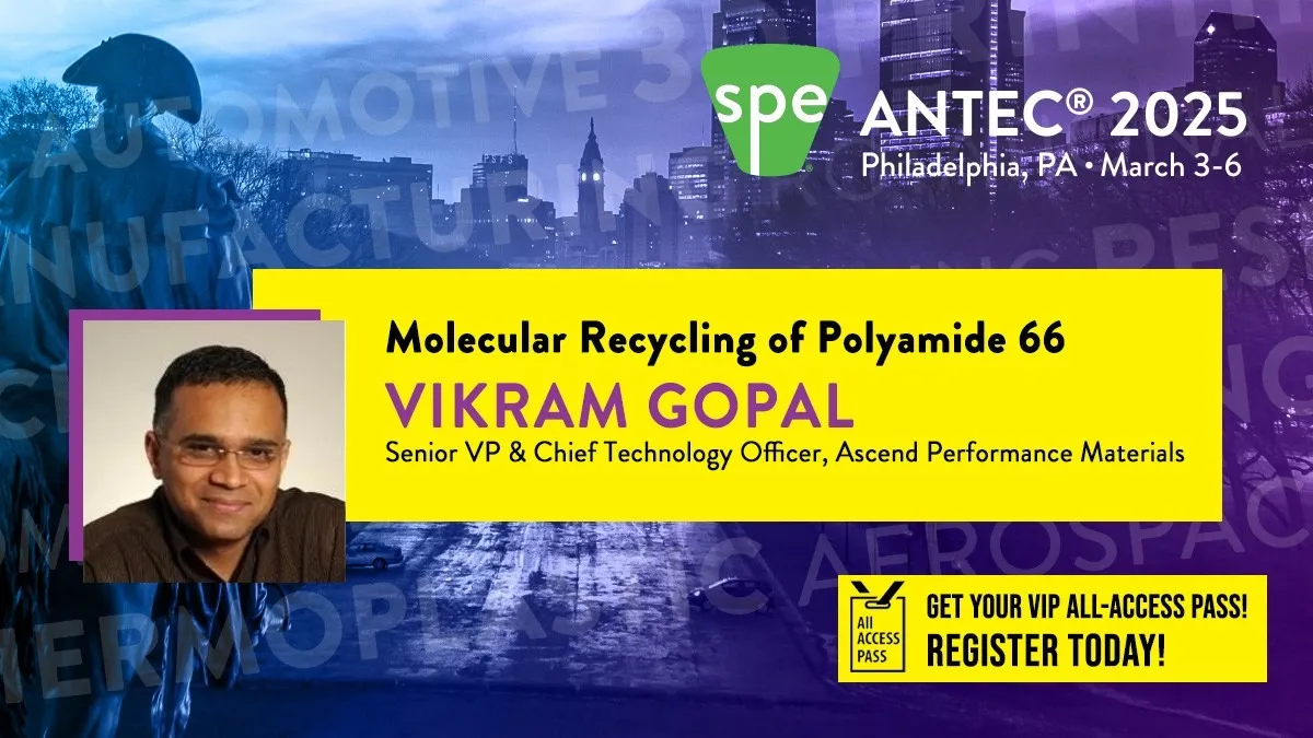 Plenary - Molecular Recycling of Polyamide 66