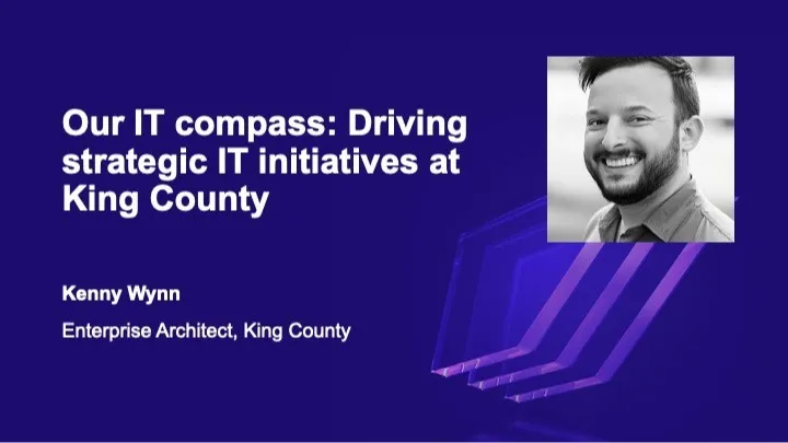 Our IT compass: Driving strategic IT initiatives at King County