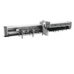 Série NS-HG Máquina de Corte a Laser de Fibra para Tubos com três Mandris