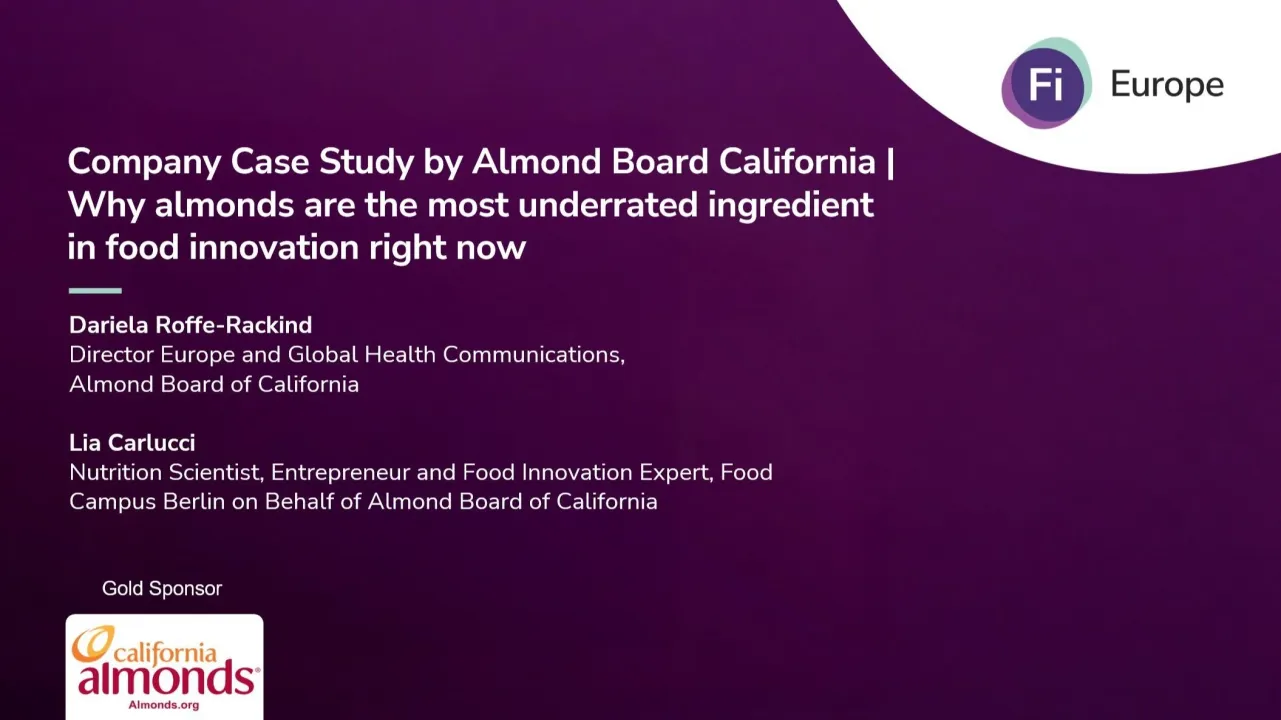 Company Case Study by Almond Board California | Why almonds are the most underrated ingredient in food innovation right now