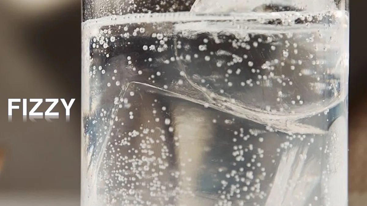 Fizzy enhance flavor