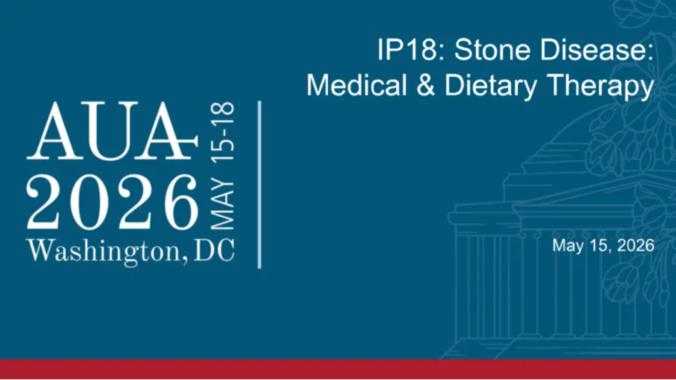 IP18: Stone Disease: Medical & Dietary Therapy
