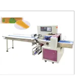 Flow packing machine