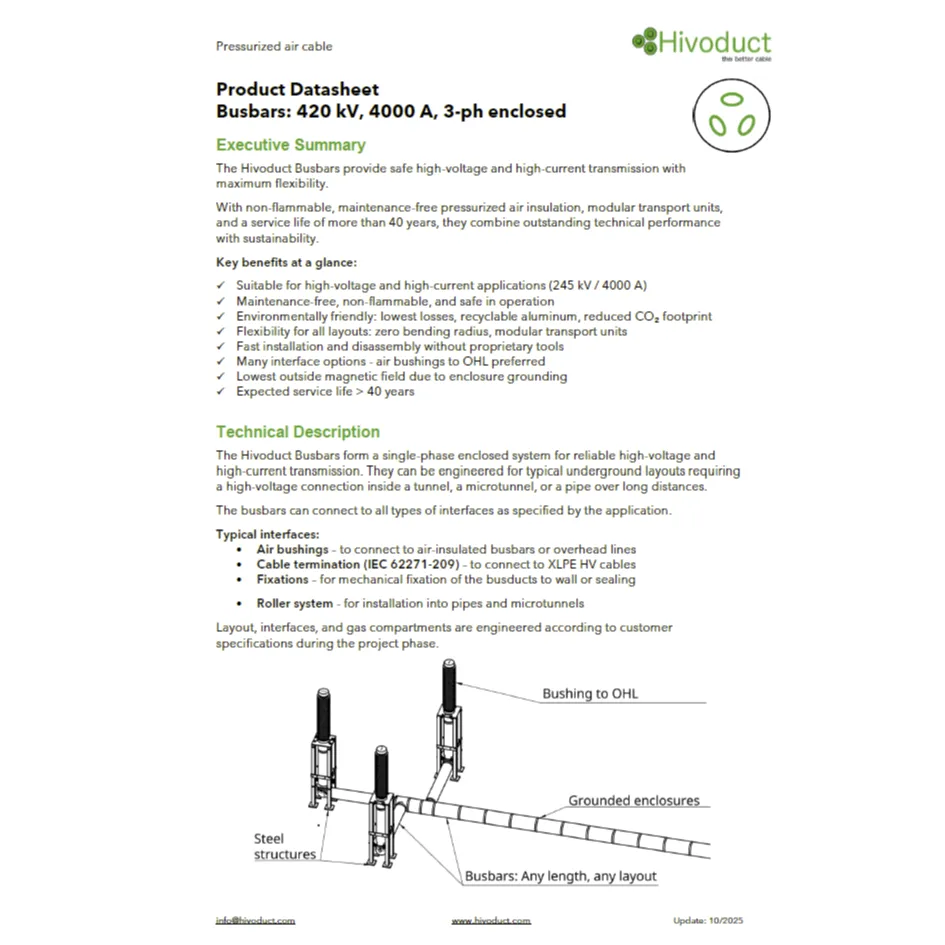 Pressurized Air Cable - F420 Series