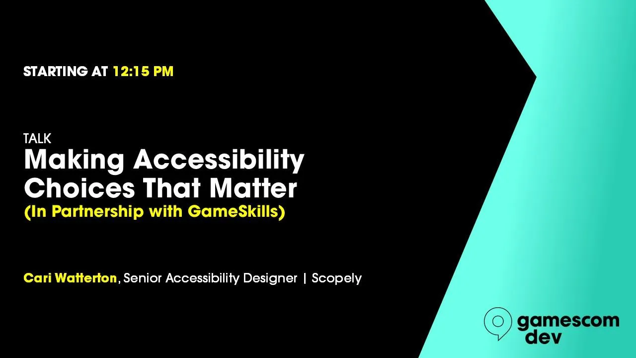 Making Accessibility Choices That Matter