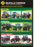 PARA-BRISAS E VIDROS DE REPOSIÇÃO PARA TRATORES , COLHEITADEIIRAS E MAQUINAS PESADAS DAS PRINCIPAIS MARCAS ATUANTES NO BRASIL.