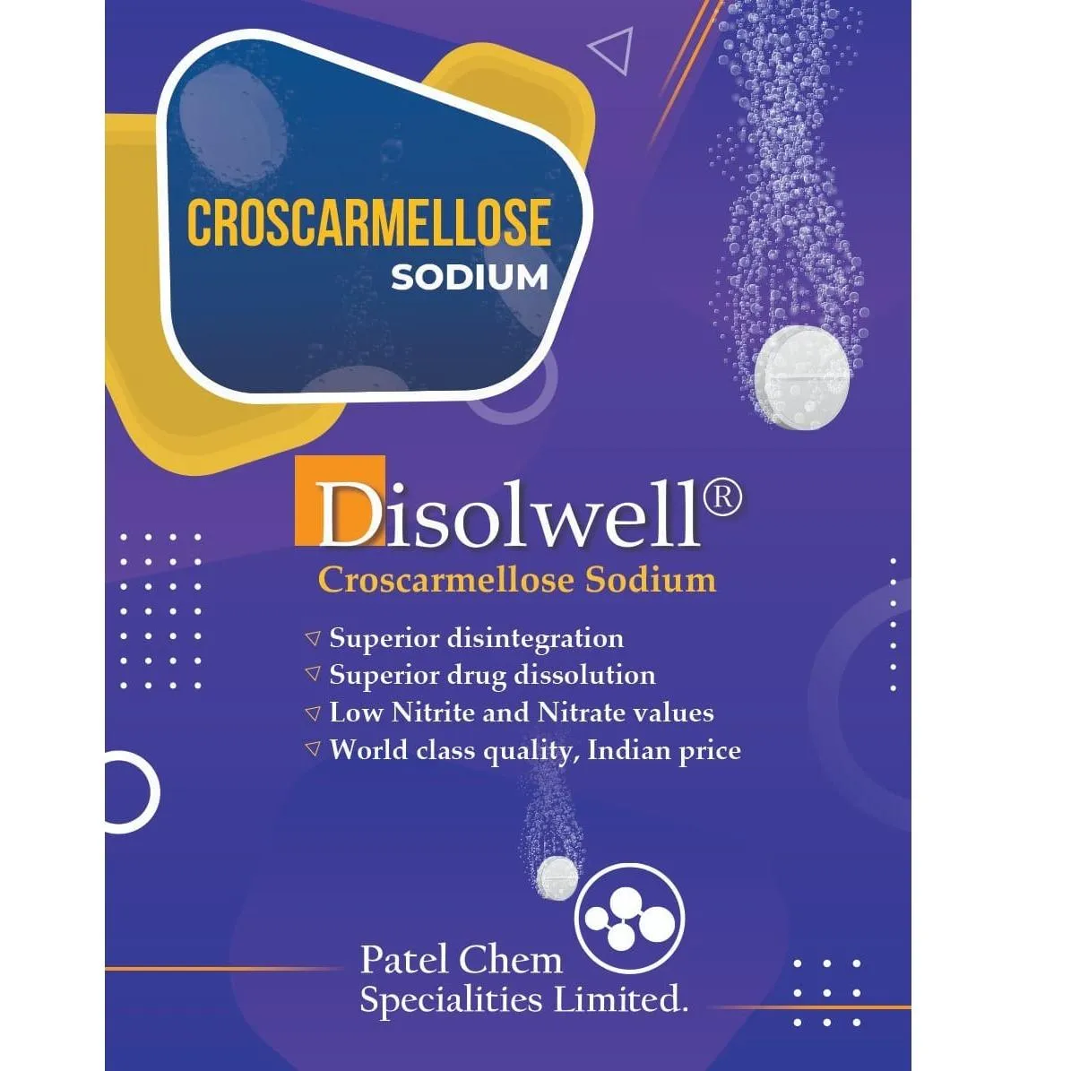 Disolwell® - Croscarmellose Sodium