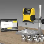 Tablet-controlled 2-in-1 dot peen marking machine - Comby