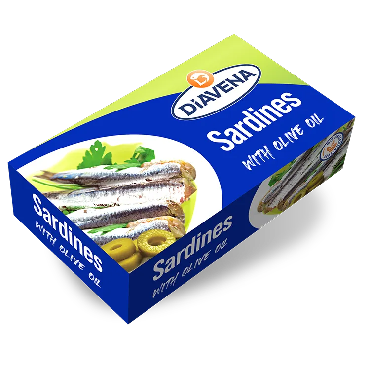 DIAVENA Sardines 115g, canned