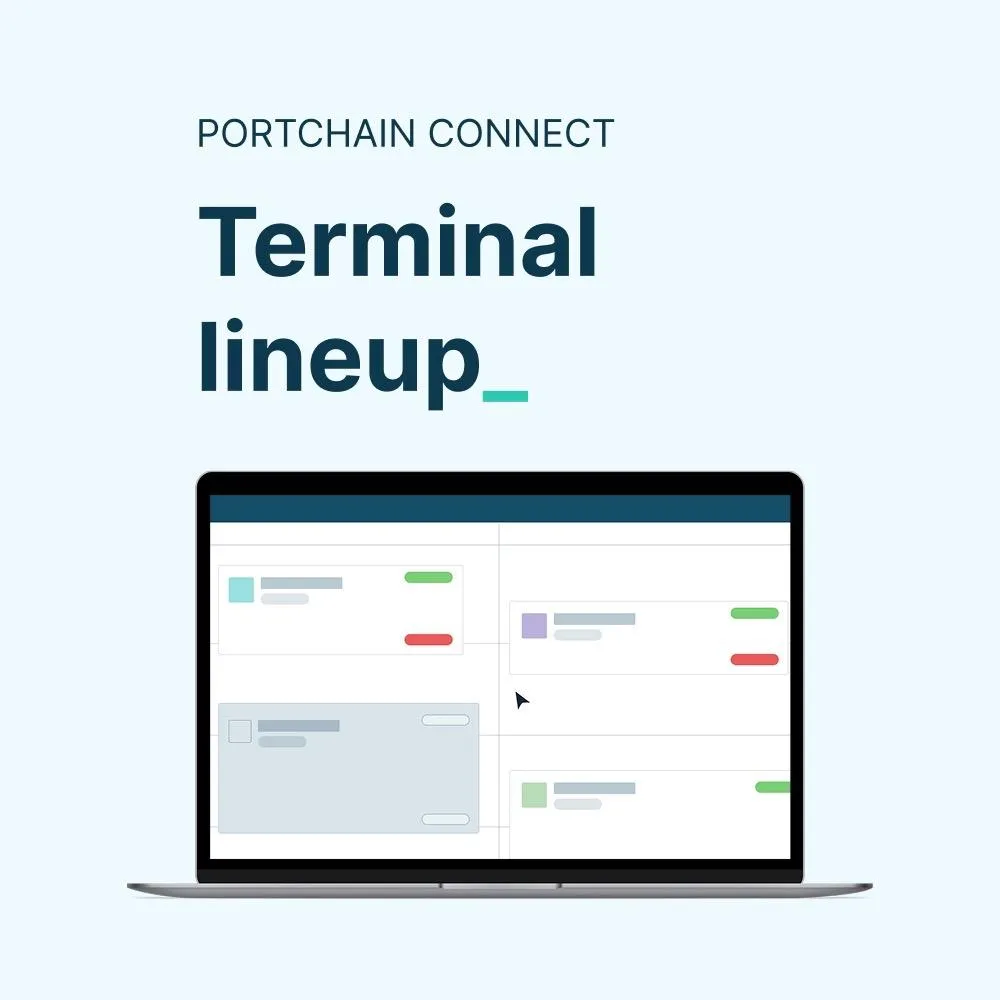 New Terminal Lineup in Portchain Connect