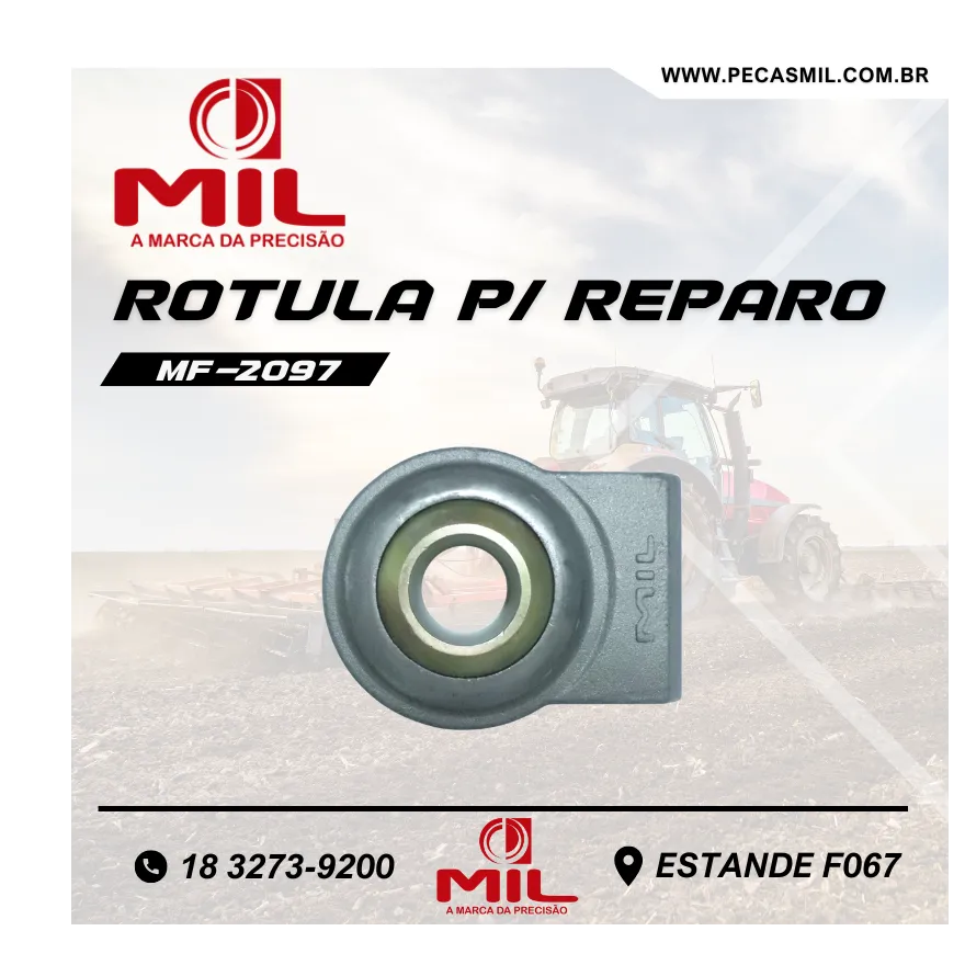 Ball Joint for Hydraulic Arm Repair - CAT.II for Tractors.