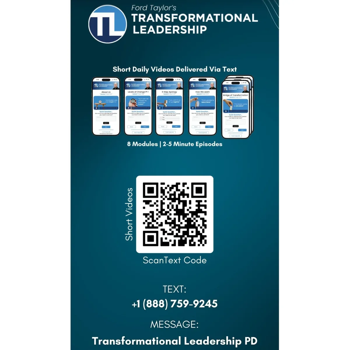 Ford Taylor’s Transformational Leadership
