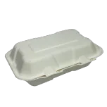 Biodegradable Clamshell 9" x 6" PFAS Free/XDJ-PPC-B9601