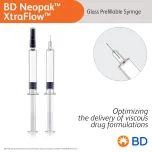 BD Neopak(TM) XtraFlow(TM) Glass Prefillable Syringe