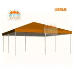Tenda Piramidal 9x9 - Galvanizada