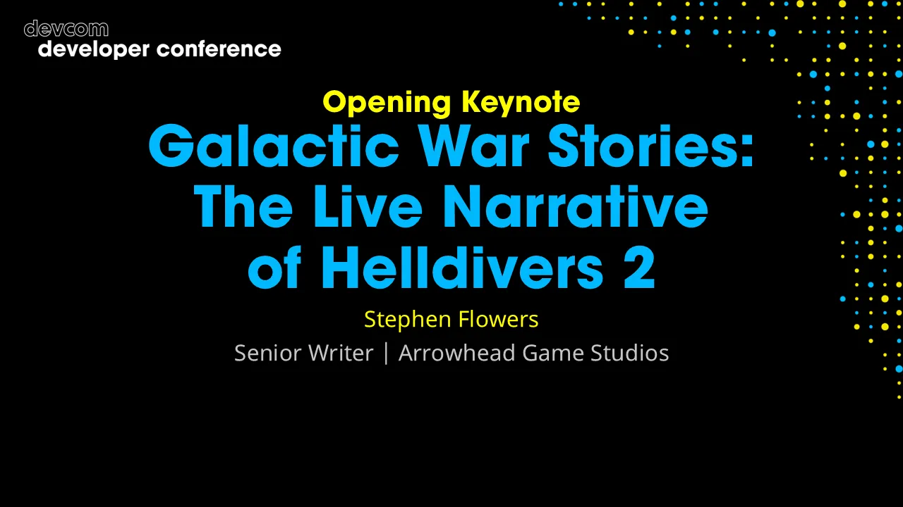 Galactic War Stories: The Live Narrative of Helldivers 2