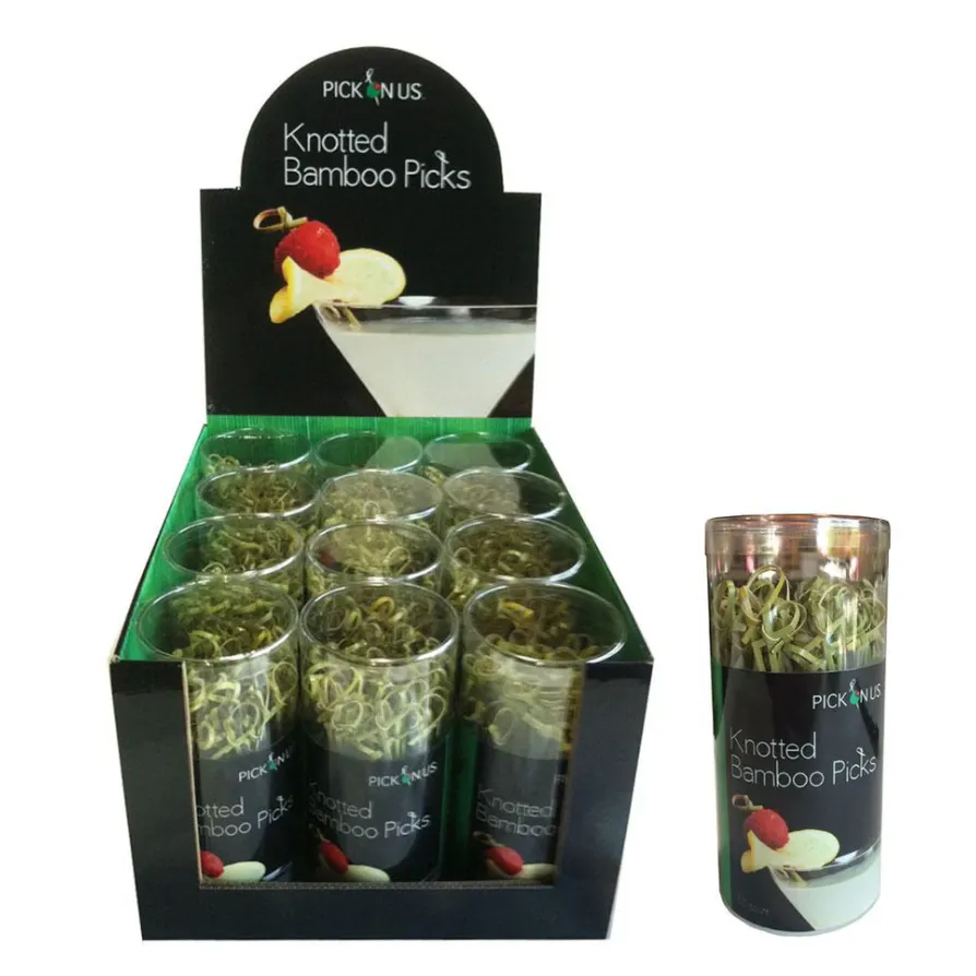 4.75 Knotted Bamboo Picks- Retail Display