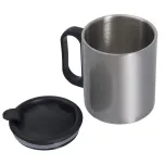 Caneca Viagem Para Sublimação Com Tampa 250ml de Inox