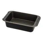 Assadeira e Travessa de Alumínio Antiaderente 23x15 Preta