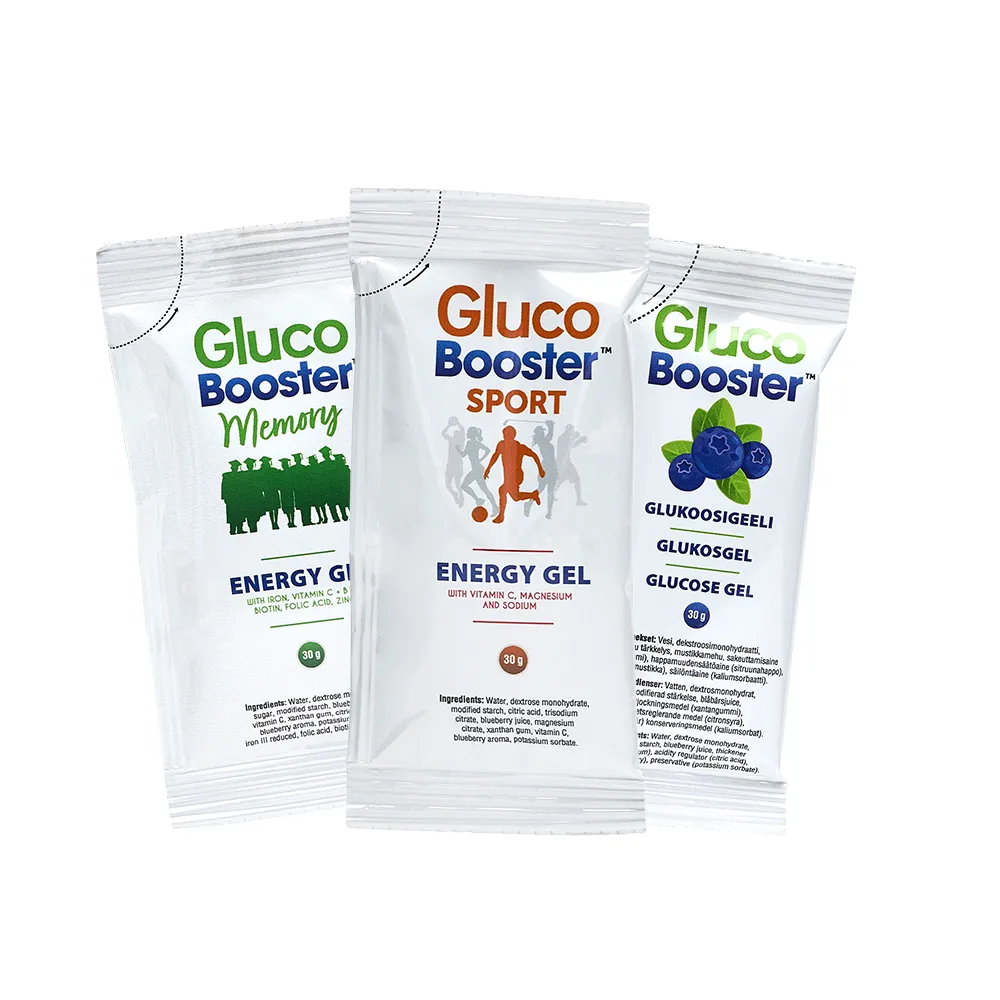 GlucoBooster Original, Sport and Memory