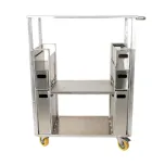 Chariot JASMIN, chariot de travail ergonomique non mécanisé à usage professionnel