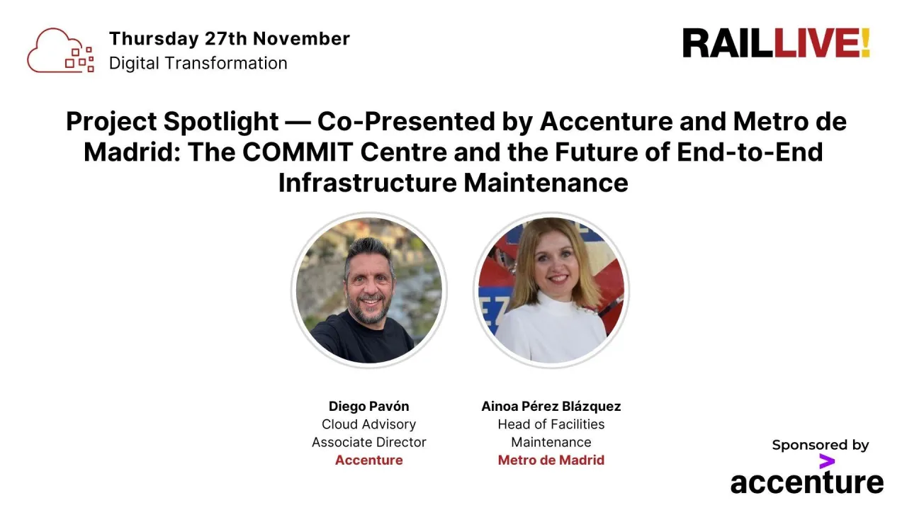 Project Spotlight — Co-Presented by Accenture and Metro de Madrid: The COMMIT Centre and the Future of End-to-End Infrastructure Maintenance