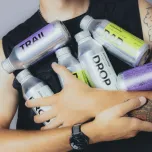 Drink for outdoor hedonist: hopwater 0% sugar calories, alcohol enriched with vitamins and minerals