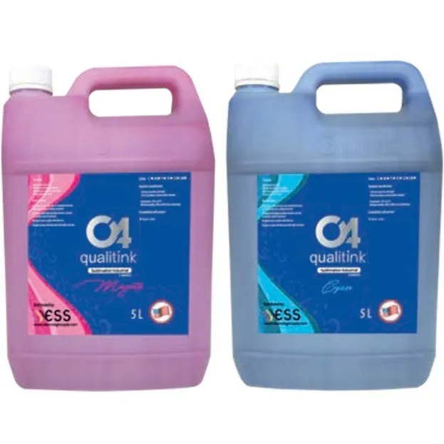 TINTA DE SUBLIMAÇÃO CMYK (1L E GALÃO DE 5L)