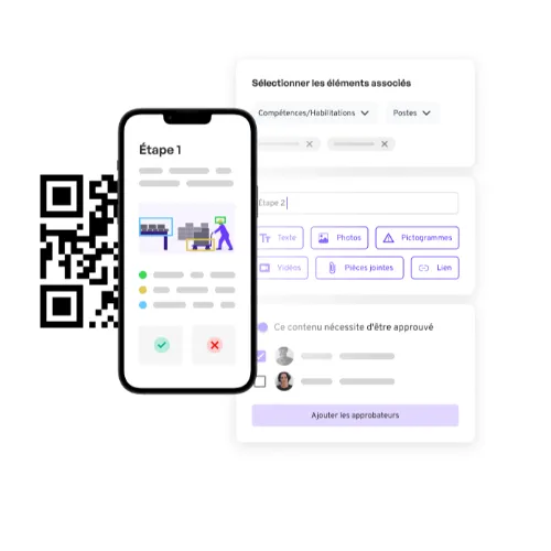 Accessible, up-to-date workstation instructions