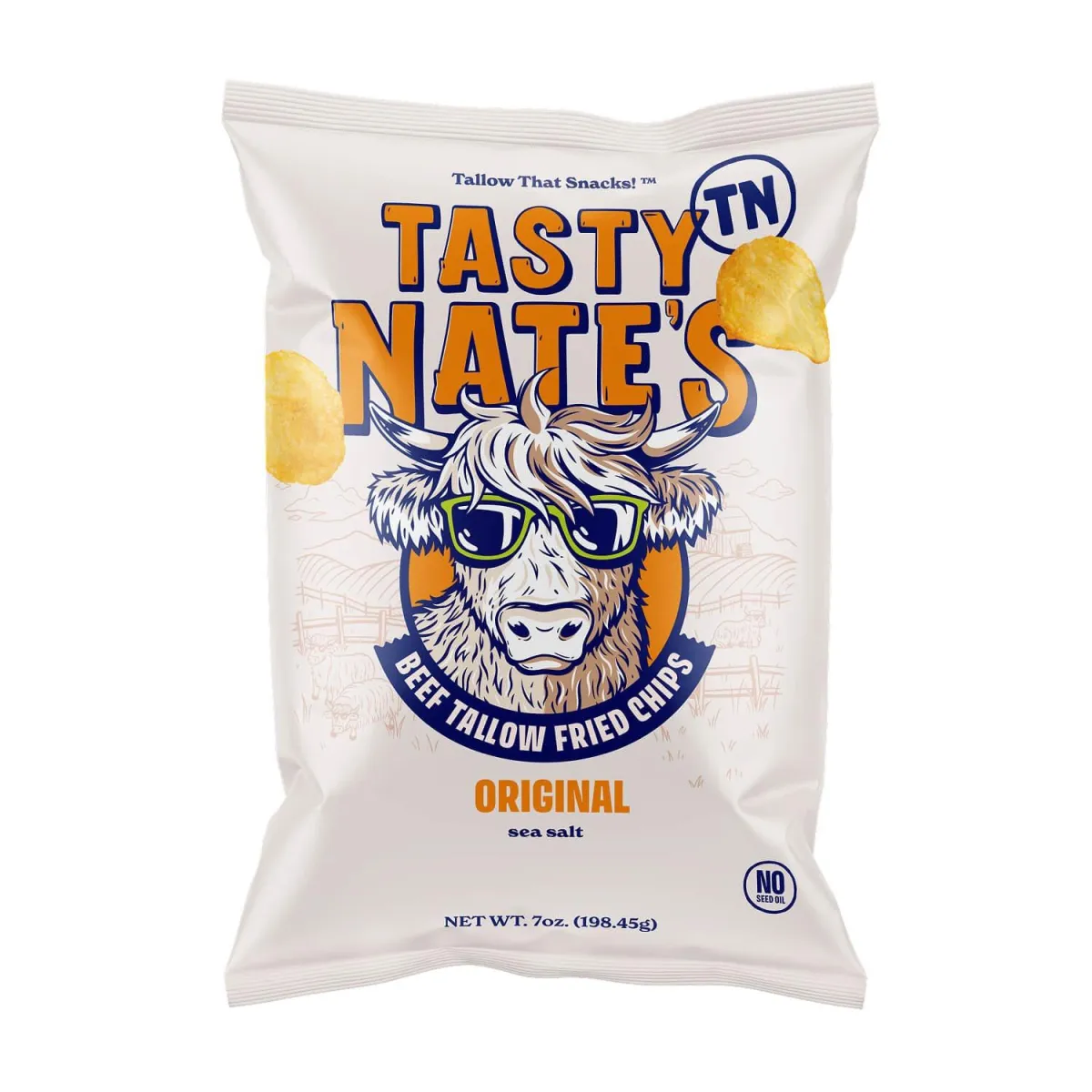 Tasty Nate's: Original Sea Salt Beef Tallow Fried Chips