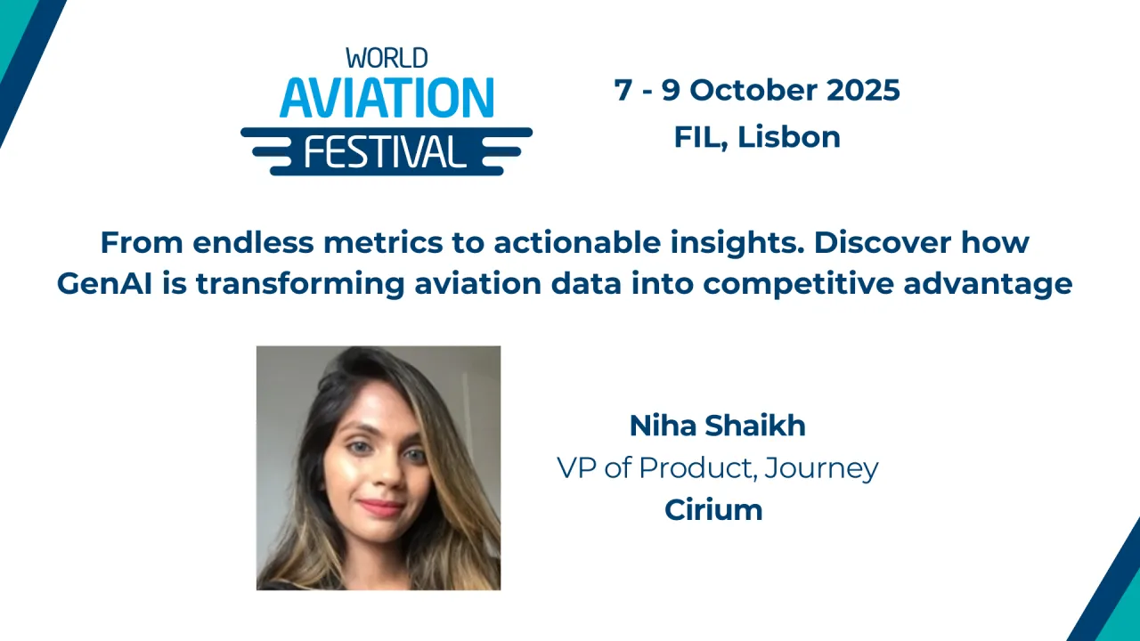 3: From endless metrics to actionable insights. Discover how GenAI is transforming aviation data into competitive advantage